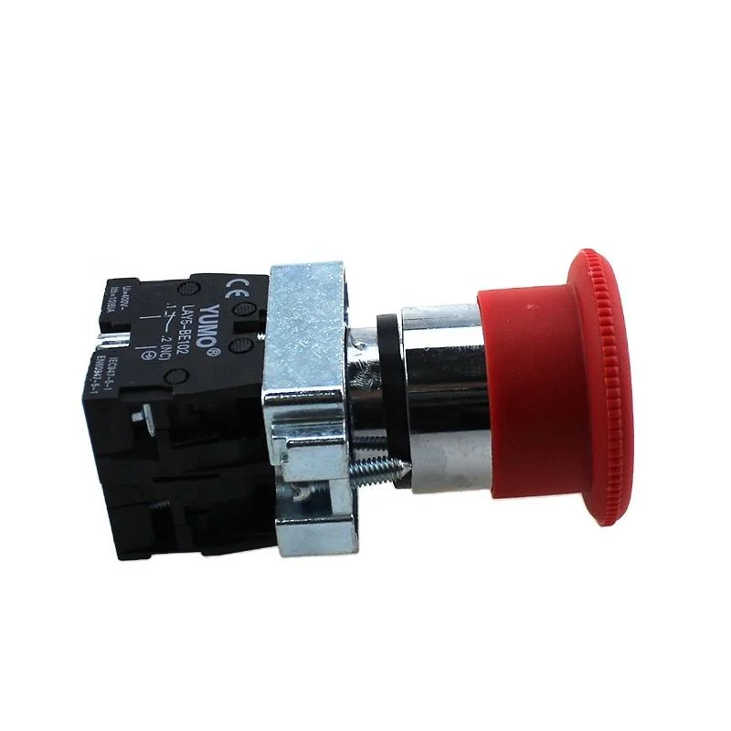 40mm Mushroom Head Plastic Emergency Stop Push Button