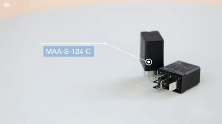 Relé de alimentação Meishuo Maa-S-112-aR para controle de carro com 35A 12V